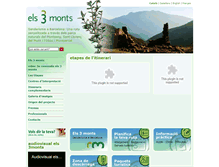Tablet Screenshot of els3monts.cat